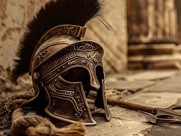 Capacete de Soldado Romano
