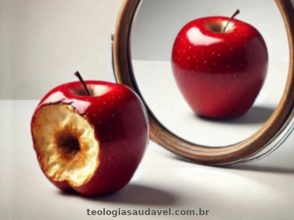 Maça bonita por fora